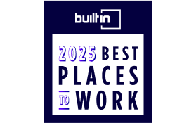 Award winner, BuiltIn, Best Places to Work in Chicago 2025