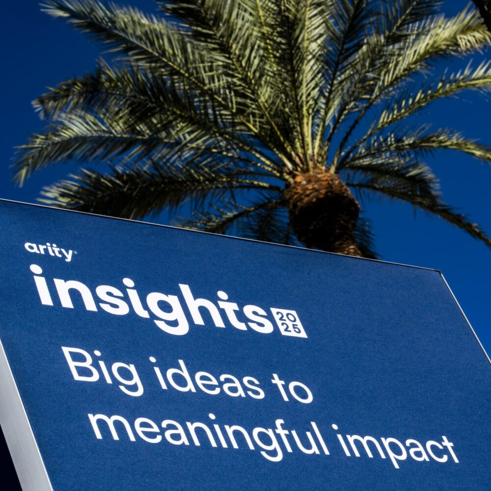 Arity Insights 2025 signage